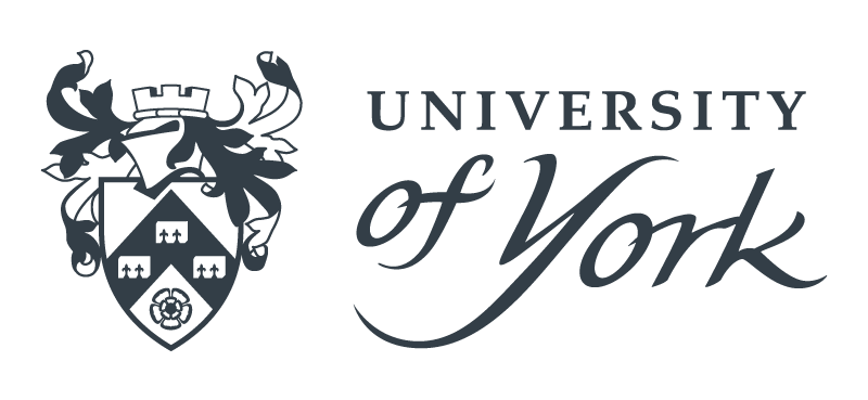 The University of York logo. 