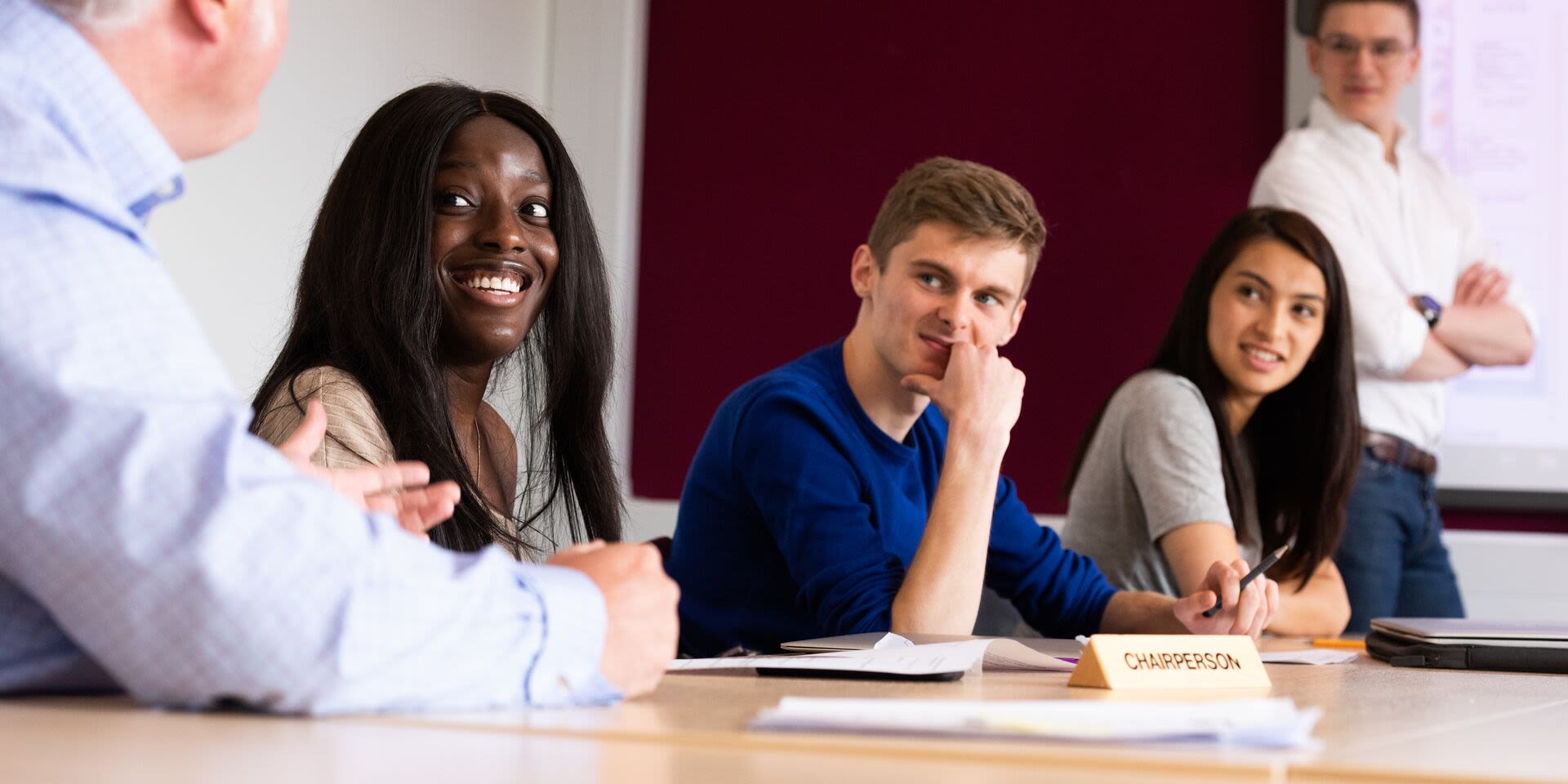 Students in a Law Seminar