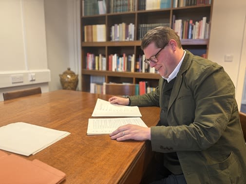 Gary Brannan, Keeper of Archives and Research Collections at the Borthwick Institute for Archives