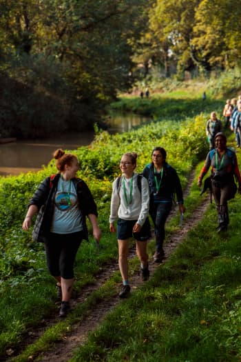 Great York Walk 2025 walkers